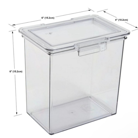 The Home Edit 3 Piece Canister Edit Food Storage Containers good grips Nwt - Picture 4 of 5